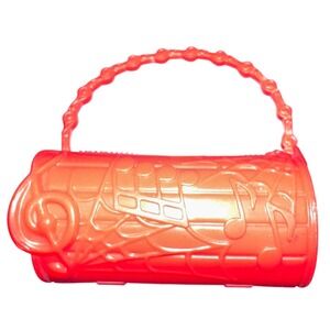 Monster High Doll Operetta Dance Class purse | red music notes duffel bag